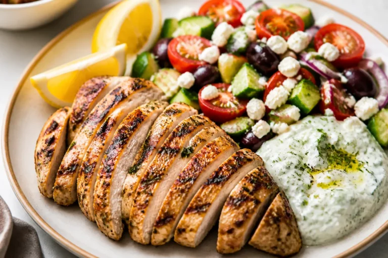 High Protein Mediterranean Chicken – Bright, Fresh, and Satisfying