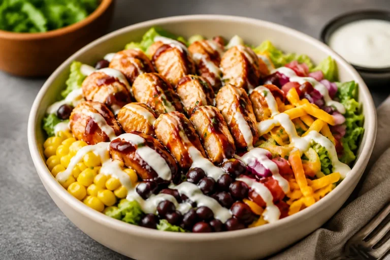 BBQ Chicken Ranch Bowls – A Fresh, Flavor-Packed Weeknight Favorite