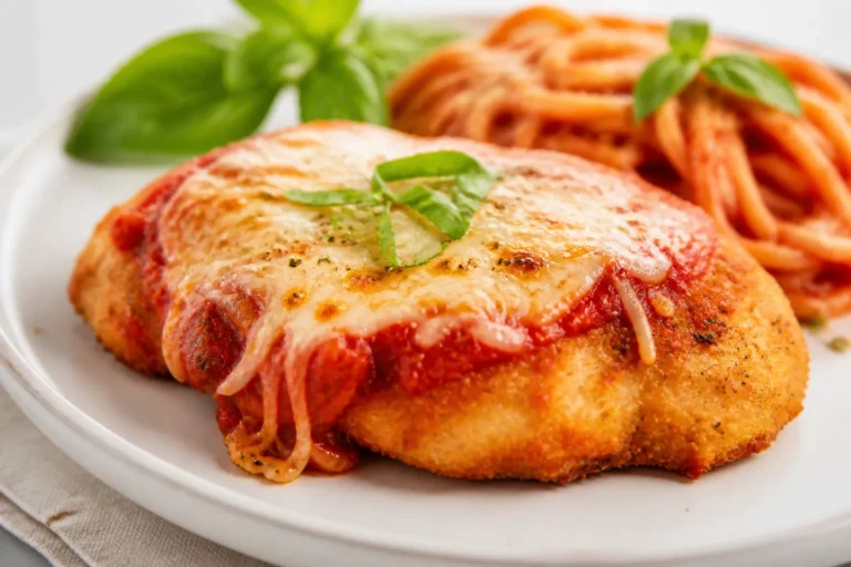 Air Fryer Chicken Parmesan – Crispy, Saucy, and Weeknight Friendly