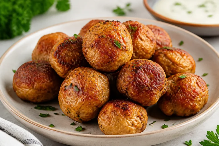 Air Fryer Chicken Meatballs – Juicy, Quick, and Weeknight-Friendly