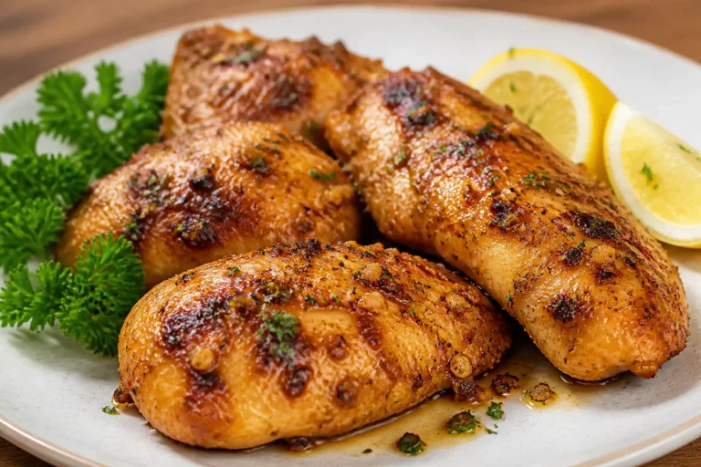 Air Fryer Garlic Butter Chicken – Crispy, Juicy, and Ready Fast