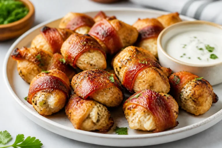 Air Fryer Chicken Bacon Ranch Bites – Crispy, Savory, and Fast