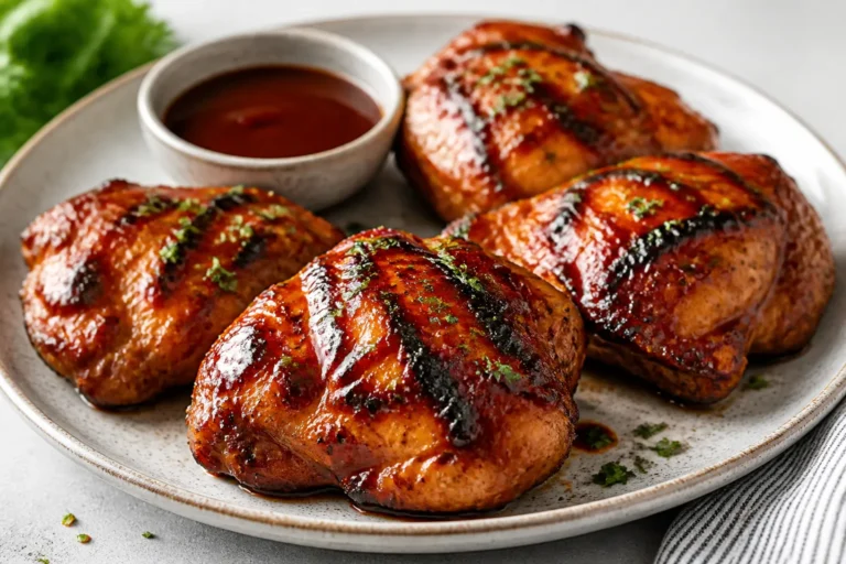 High Protein BBQ Chicken Thighs – Juicy, Flavor-Packed, and Weeknight Easy