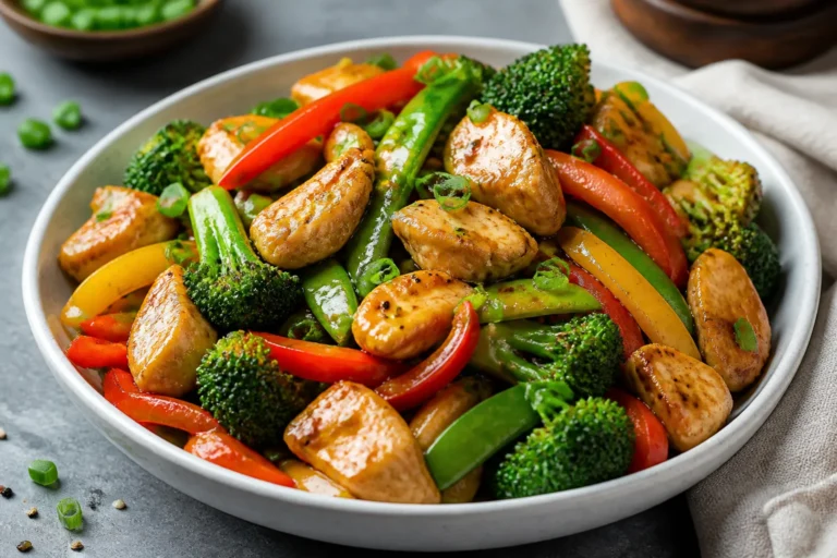 Healthy High Protein Chicken Stir Fry – Quick, Flavorful, and Satisfying