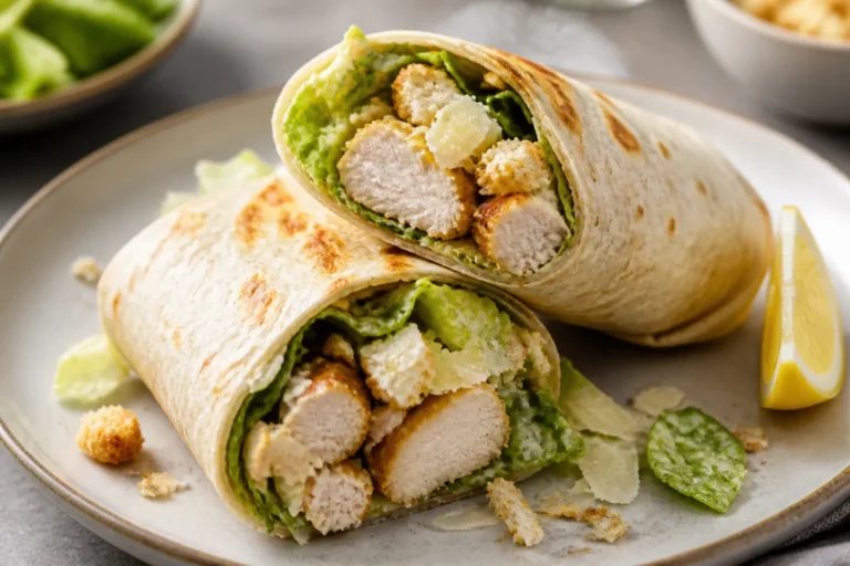High Protein Chicken Caesar Wraps – A Fast, Satisfying Meal You’ll Crave