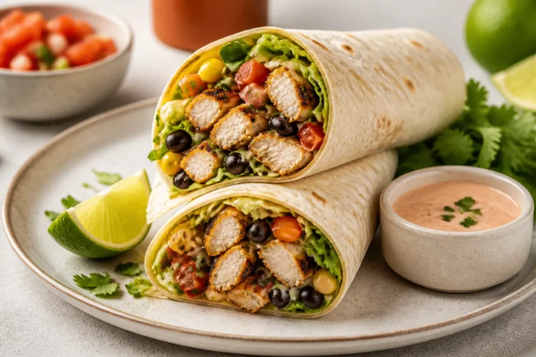 High Protein Southwest Chicken Wraps – A Fast, Flavor-Packed Meal