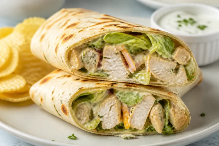 High Protein Ranch Chicken Wraps – Simple, Satisfying, and Meal-Prep Friendly