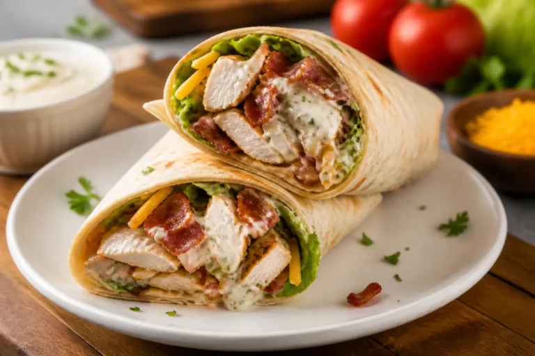 High Protein Chicken Bacon Ranch Wraps – A Satisfying, Easy Meal