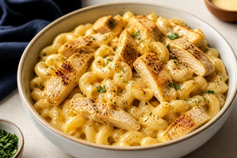 High Protein Chicken Mac and Cheese – Creamy, Satisfying, and Simple