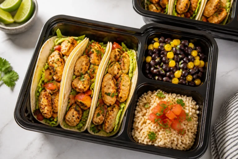 High Protein Chicken Taco Meal Prep – Easy, Flavor-Packed, and Ready for the Week