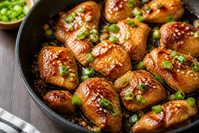 One Pan Honey Garlic Chicken – A Fast, Flavorful Weeknight Dinner