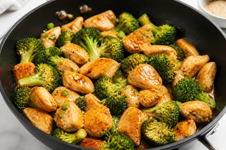 One Pan Chicken and Broccoli – A Fast, Flavorful Weeknight Dinner