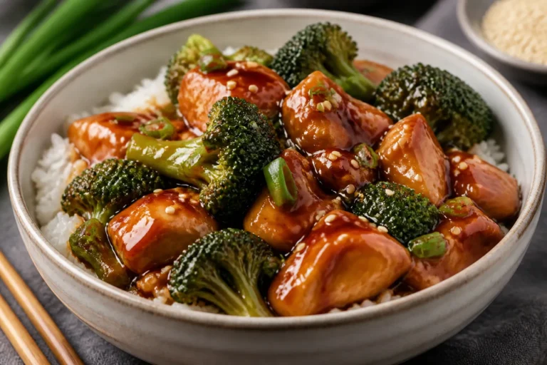 Crockpot Teriyaki Chicken & Broccoli – Easy, Saucy, and Weeknight-Friendly