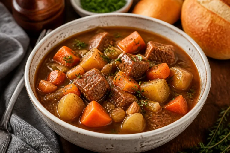 Crockpot Protein-Packed Beef Stew – Hearty, Simple, and Satisfying