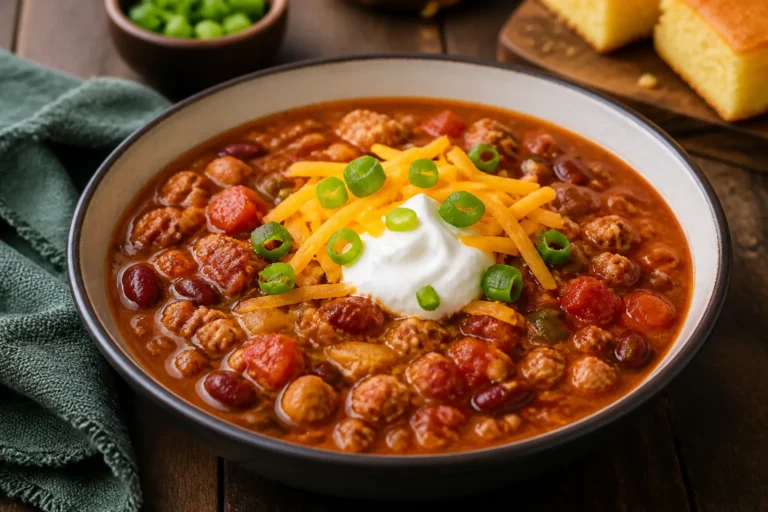 Slow Cooker Turkey Chili – A Cozy, Make-Ahead Favorite