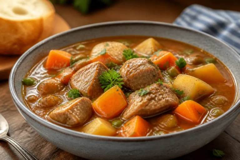 Slow Cooker Protein-Packed Pork Stew – Hearty, Simple, and Satisfying