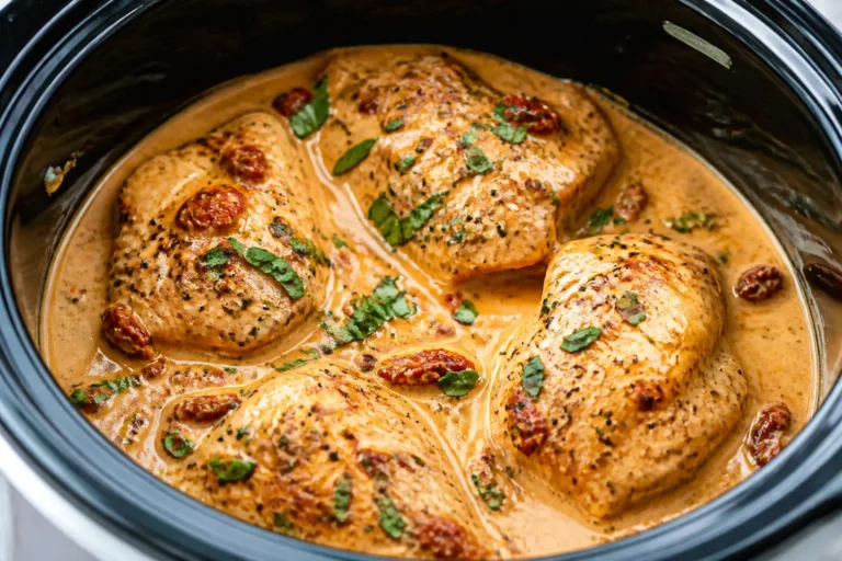 Slow Cooker Marry Me Chicken – Creamy, Cozy, and Crowd-Pleasing