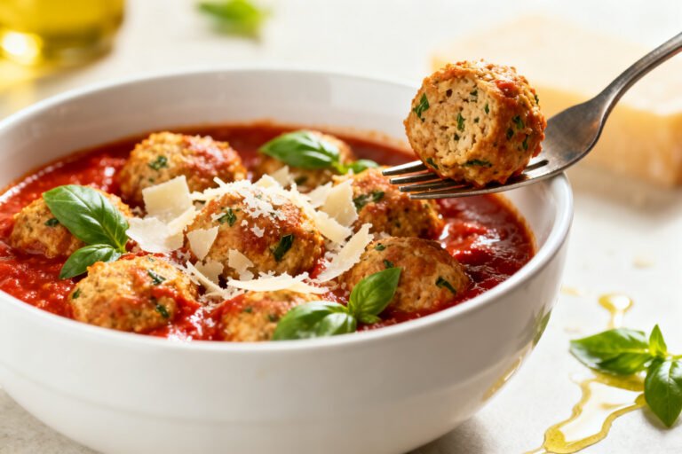 High Protein Turkey Meatball Marinara – Simple, Satisfying, and Meal Prep Friendly