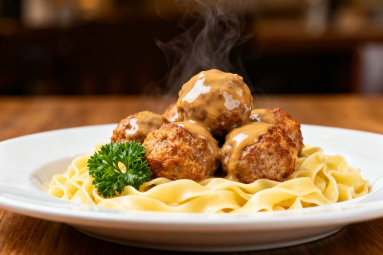 High Protein Ground Turkey Swedish Meatballs – Comfort Food With a Lighter Twist