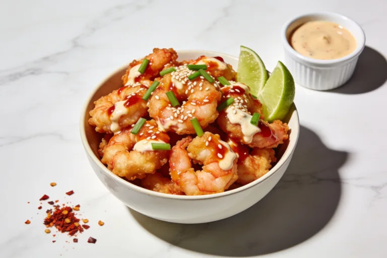 High Protein Bang Bang Shrimp