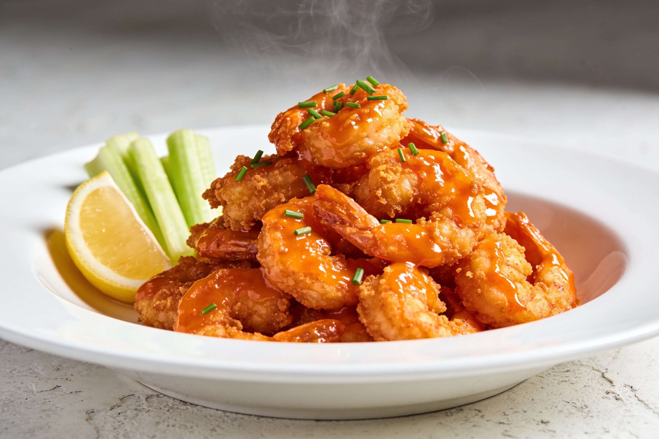 High Protein Buffalo Shrimp