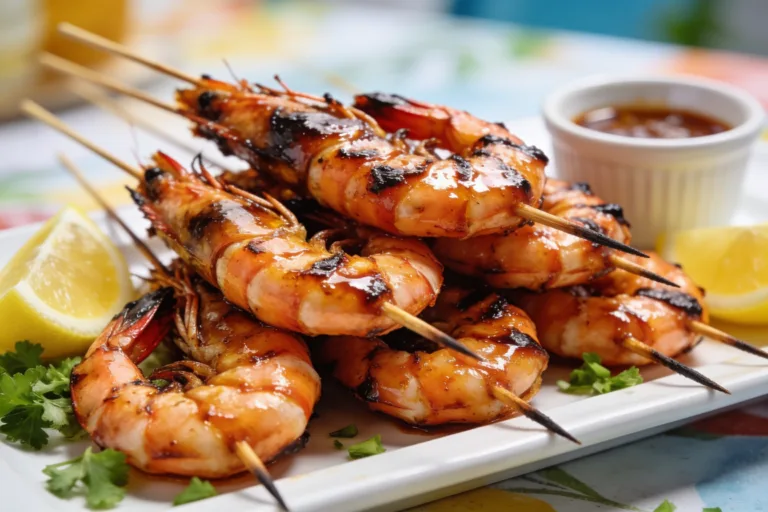High Protein BBQ Shrimp